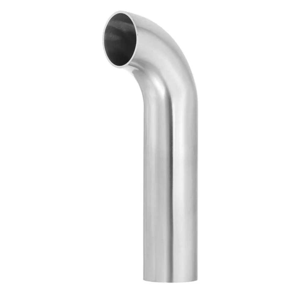 PATIKIL 90 Degree Mandrel Bend Elbow, 1 1/4inch OD Sanitary Exhaust Elbow Exhaus